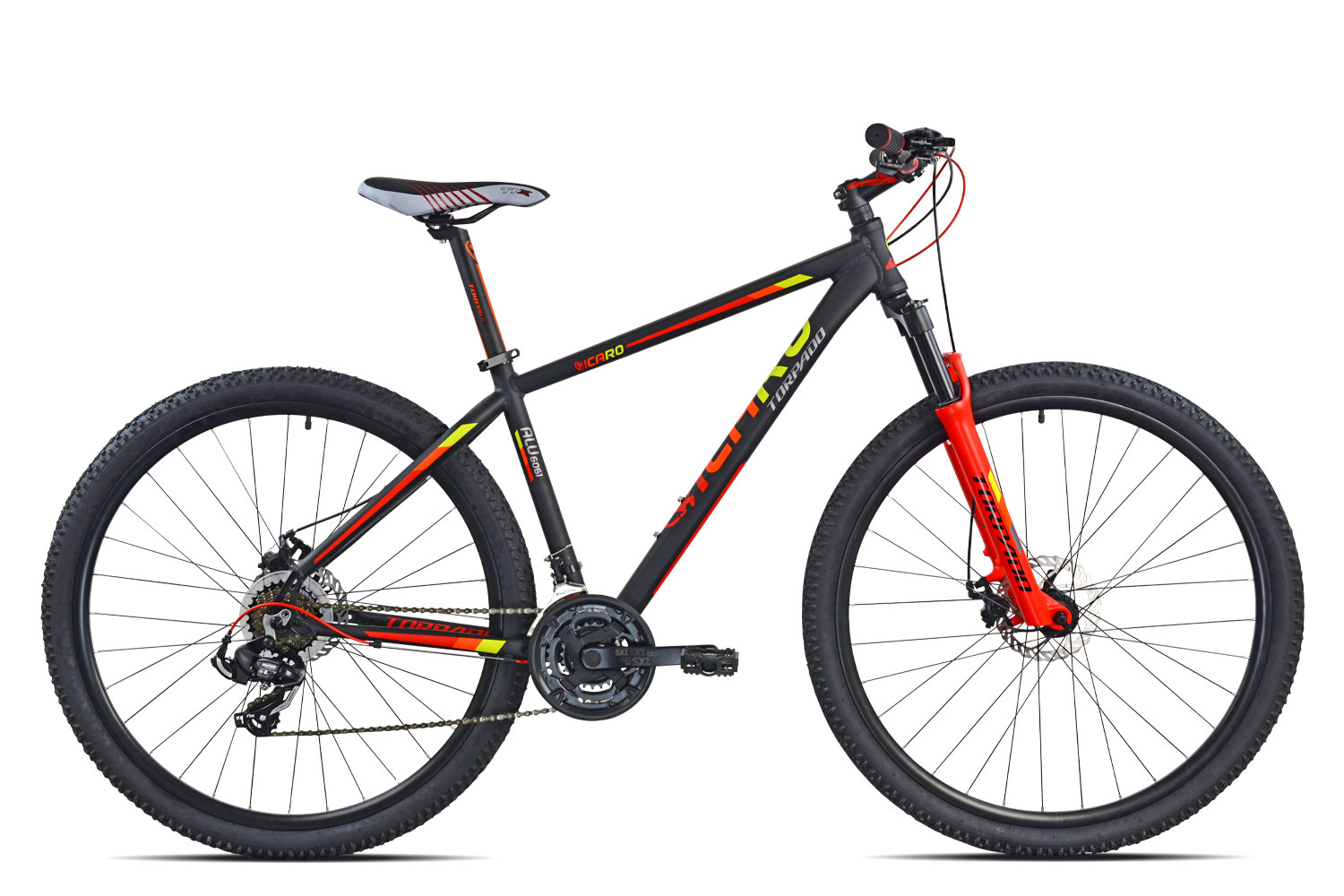 ICARO T730 | TORPADO |RED | Vista lato guarnitura