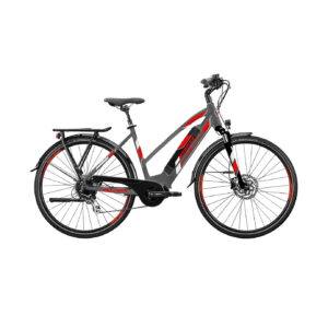 ATALA CLEVER 7.2 LADY Anthracite/Neon Red Matt