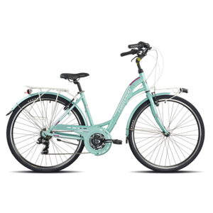 Torpado Partner T436 Aquamarine City Bike vista di lato