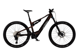 KTM MACINA LYCAM 891 DI2 | MARS BLACK MATT (GREY+ORANGE) | Vista lato guarnitura
