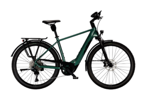 KTM MACINA STYLE 820 DI2 MAN | VERDE OSSIGENO (NERO+ARANCIONE) | Vista lato guarnitura