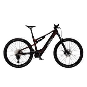 KTM MACINA LYCAM 891 DI2 | MARS BLACK MATT (GREY+ORANGE) | Vista lato guarnitura