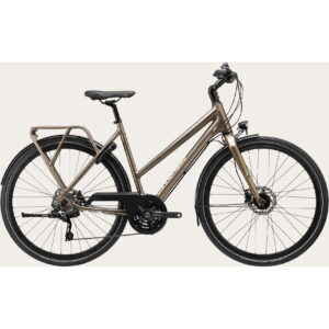 Cannondale Tesoro mixte 2 Meteor Gray Urban Bike Vista lato guarnitura