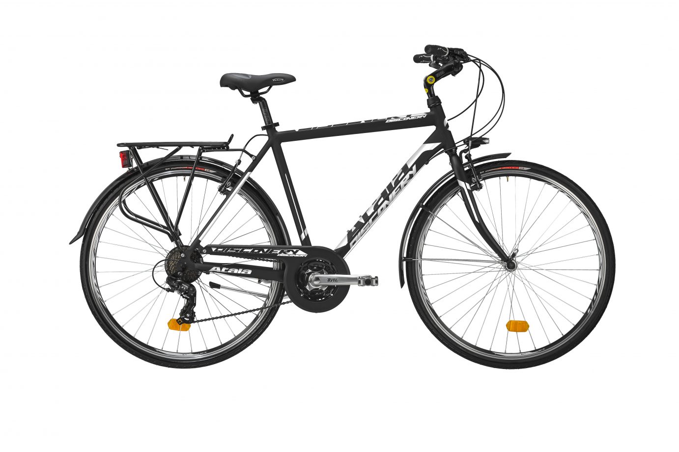 Discovery-S-21v-man-Black Atala Discovery S 21V LTD Man Trekking Bike vista lato guarnitura