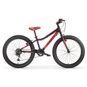 MBM Drift 24 Matt Black - Neon Green Vista lato guarnitura