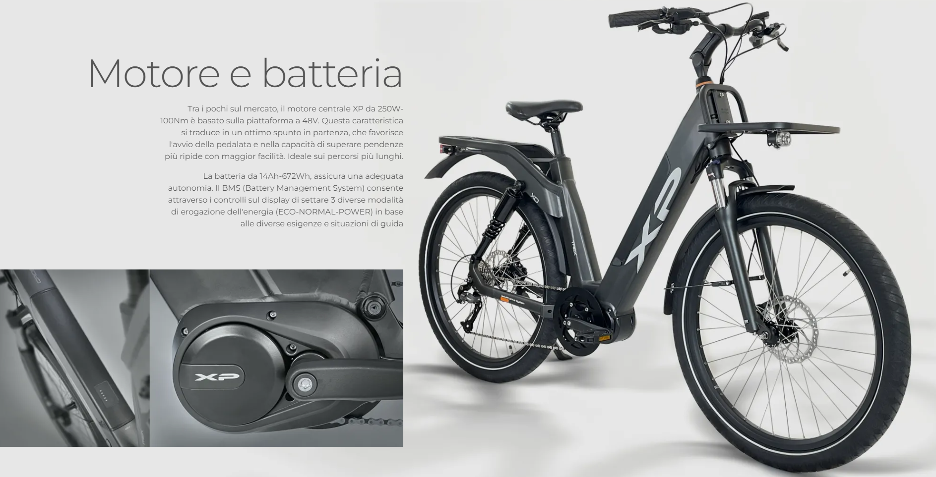 XP XO UNISEX Motore e batteria