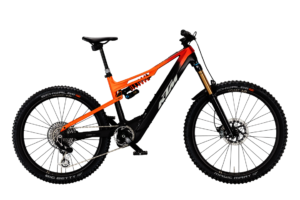 KTM MACINA PROWLER EXONIC CX-R | FRESH'BURNT ORANGE+BLACK MATT | Vista lato guarnitura