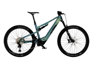 KTM MACINA LYCAN 892 | VELVET PETROL MT (BLK+ORANGE) | Vista lato guarnitura