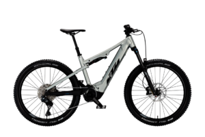 KTM LYCAN 772 DI2 | Starlight Silver+Matt Black (Black-Blue) | Vista lato guarnitura
