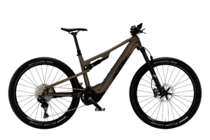 KTM MACINA CHACANA 891 DI2 | OLIVE PEARL MATT (BLK+ORANGE) | Vista lato guarnitura