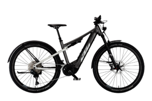 KTM MACINA CHACANA 791 LFC DI2 | Machine Grey+White Matt (White+Black) | Vista lato guarnitura