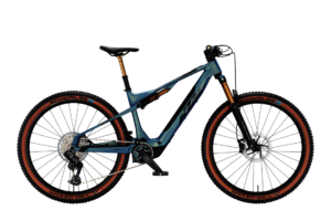 KTM MACINA SCARP SX PRIME | VELVET PETROL MATT (BLK+GOLD) | Vista lato guarnitura