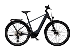 KTM MACINA TEAM 892 LFC | FLAMING GREY MATT (BLACK+BLUE) | Vista lato guarnitura