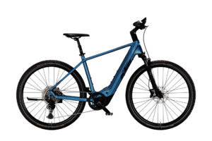 KTM MACINA CROSS CX 810 MAN | STEEL BLUE MATT (BLACK+SILVER) | Vista lato guarnitura