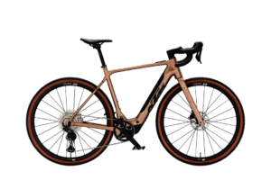 KTM MACINA GRAVELATOR SX 10 | MUDDY MATT (BLACK GLOSSY) | Vista lato guarnitura