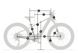 KTM MACINA MINI Geometrie telai