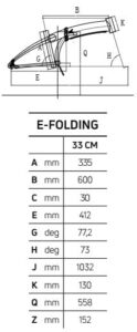 ATALA E-FOLDING Geometrie