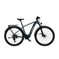KTM MACINA RACE SX LFC | ROYAL TEAL MATT (SILVER+BLACK) |Vista lato guarnitura