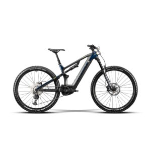 Atala B-Rush C2.4 Carbon Blue E-MTB Vista lato guarnitura