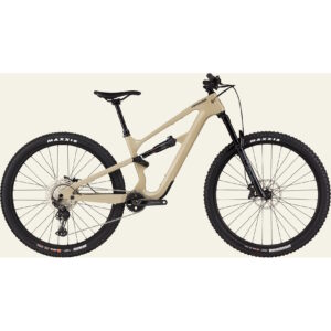 Cannondale Habit Carbon 2 Quicksand MTB Vista lato movimento