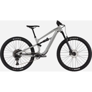 Cannondale Habit 3 Grey MTB Vista lato movimento