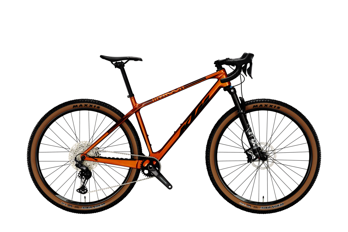 KTM X-MYROON ELITE | BURNT ORANGE | Vista lato guarnitura