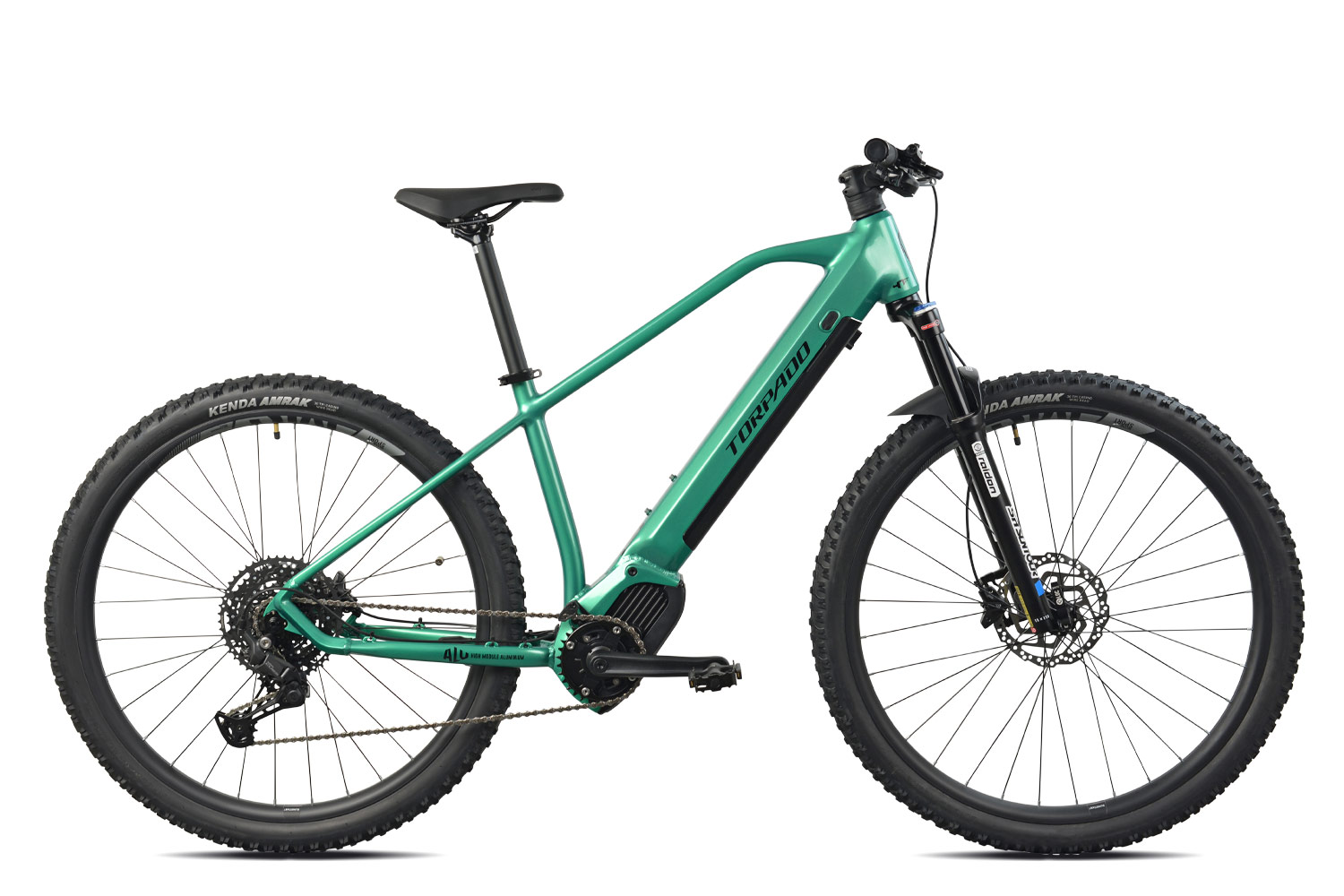HYPER-EVO_24T970 Emerald Green-Teal HYPER EVO T970 | TORPADO | Emeral Green-Teal |Vista lato guarnitura