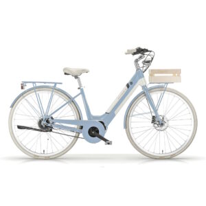 MBM Primavere Matt Light Blue Vista lato guarnitura