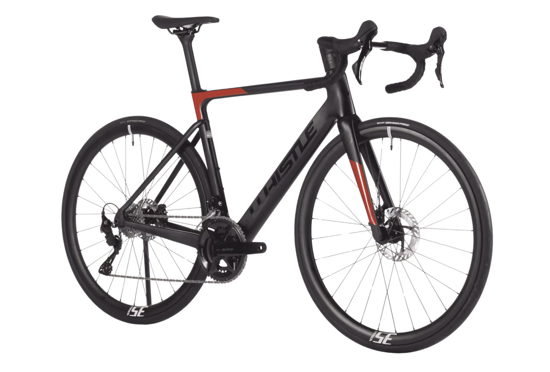 VAERO 2 105 MEC | WHISTLE | Vista di 3/4 anteriore lato guarnitura