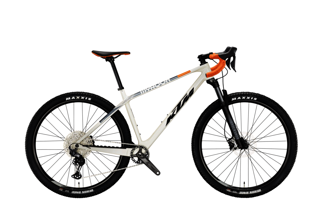 KTM X-MYROON PRO | OPAL WHITE | Vista lato guarnitura