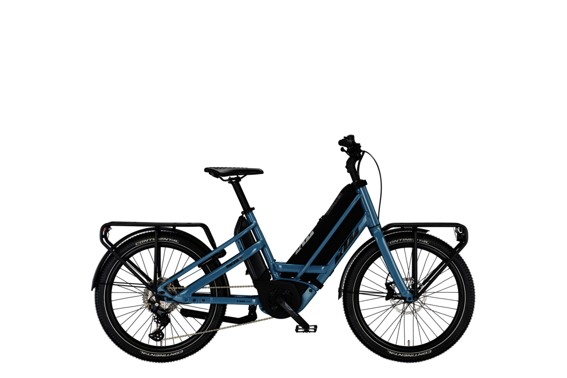 KTM MACINA MULTI | metallic vapor(black+orange) | Vista lato guarnitura