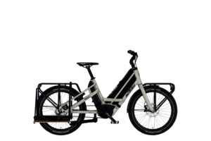 KTM MACINA MULTI URBAN | dew silver (black+orange)| Vista lato guarnitura