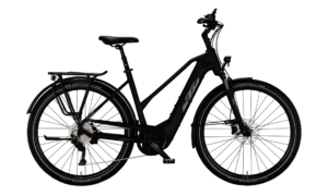 KTM MACINA TOUR CX 610 WOMAN | BLACK MATT | Vista lato guarnitura