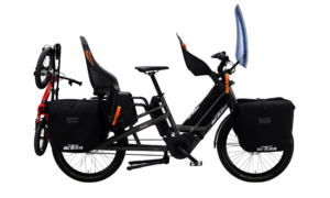 KTM MACINA MULTI CX UNI | MACHINE GREY MATT (SILV+ORNGE) | Vista accessoriata dal lato guarnitura