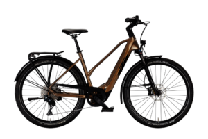 MACINA GRAN 810 DI2 WOMAN | PERLA OLIVA (NERO) | Vista lato guarnitura