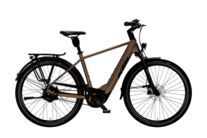 KTM MACINA CITY 810 BELT | OLIVE PEARL MATT (BLK+ORANGE) | Vista lato guarnitura