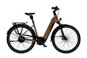 KTM MACINA CITY 810 BELT UNISEX| OLIVE PEARL MATT (BLK+ORANGE) | Vista lato guarnitura