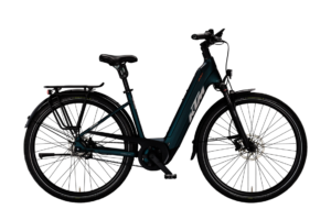 KTM MACINA CITY 820 XL BELT | DARK SEA MATT (GREY+ORANGE) | Vista lato guarnitura