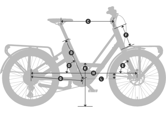 KTM MACUNA MULTI Geometrie telaio