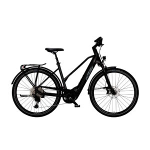 KTM MACINA TOUR CX 820 WOMAN | DMND BLK MT (GREY+BRNT ORANGE) | Vista lato guarnitura