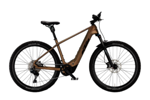 KTM MACINA TEAL 892 XL DI2 | OLIVE PEARL MATT (BLACK+ORANGE) | Vista lato guarnitura
