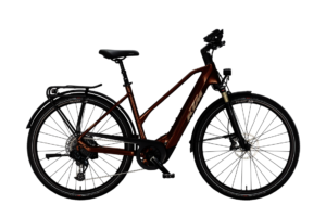 KTM MACINA TOUR CX 810 GX AXS WOMAN | TERRA (GRIGIO) | vista lato guarnitura