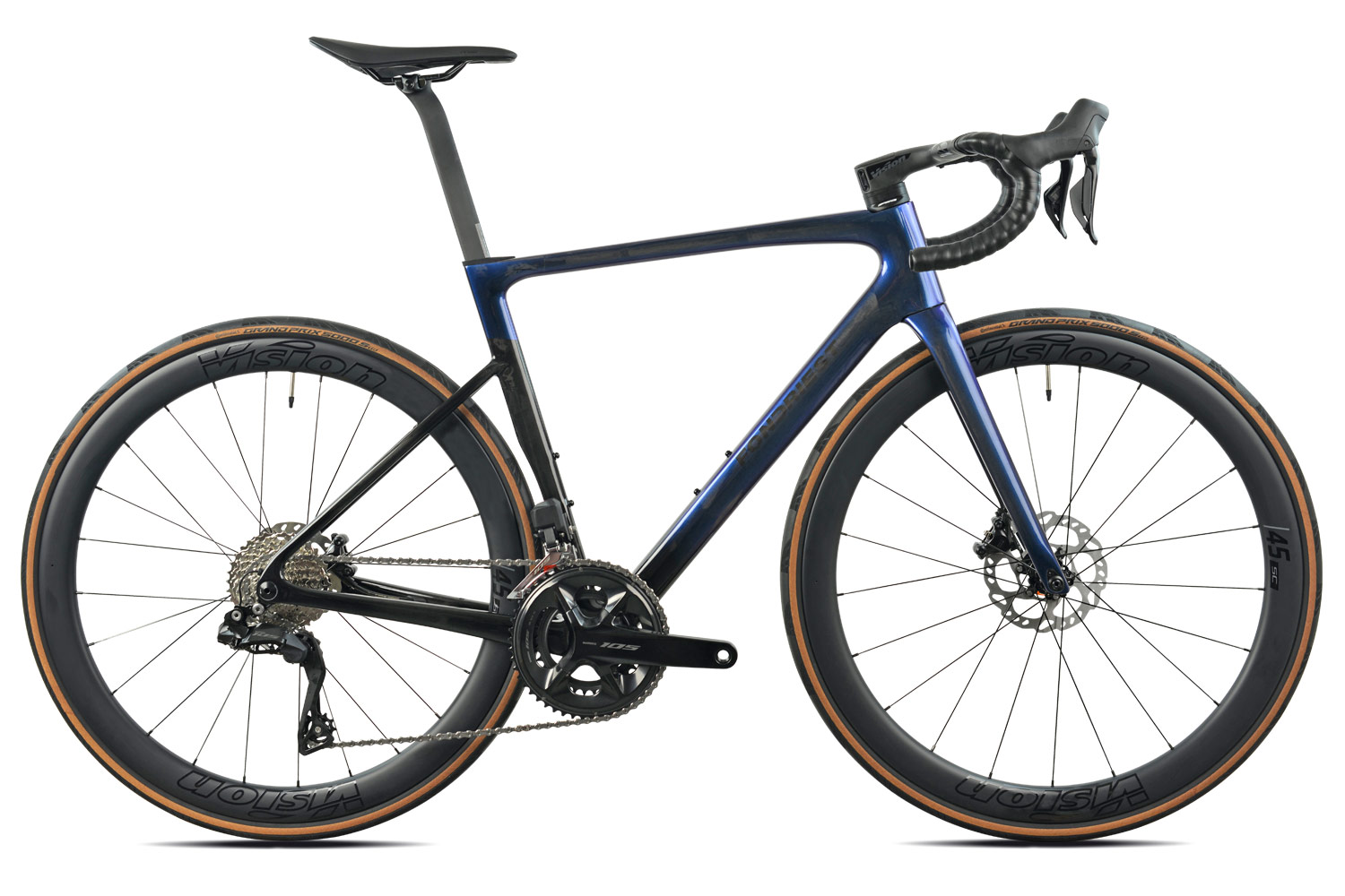 RONSE SHIMANO ULTEGRA DI2 Blu | FONDRIEST