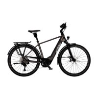 MACINA STYLE 810 DI2 MAN | GRIGIO MACCHINA OPACO (ARGENTO+NERO) Vista lato guarnitura