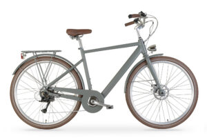 MBM LA RUE MAN Matt Grey Vista lato guarnitura
